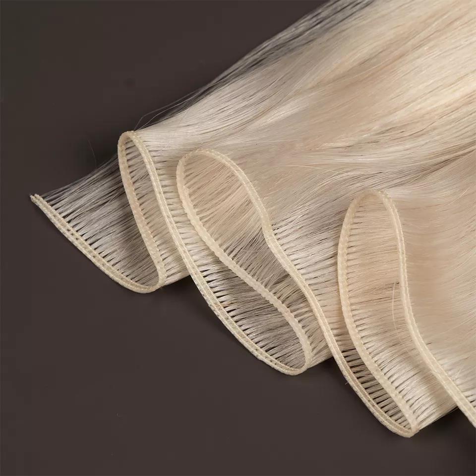 Genius Weft Hair Extensions Cuticle Intact Hair Vendors Wholesale Remy Genius Hair Extension